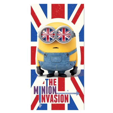 The Minion Invasion Minions Beach Towel £10.99